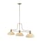 Z-Lite Melange 3 Light Chandelier, Heritage Brass & Golden Mottle 725-3HBR-DGM14 - alternate 5